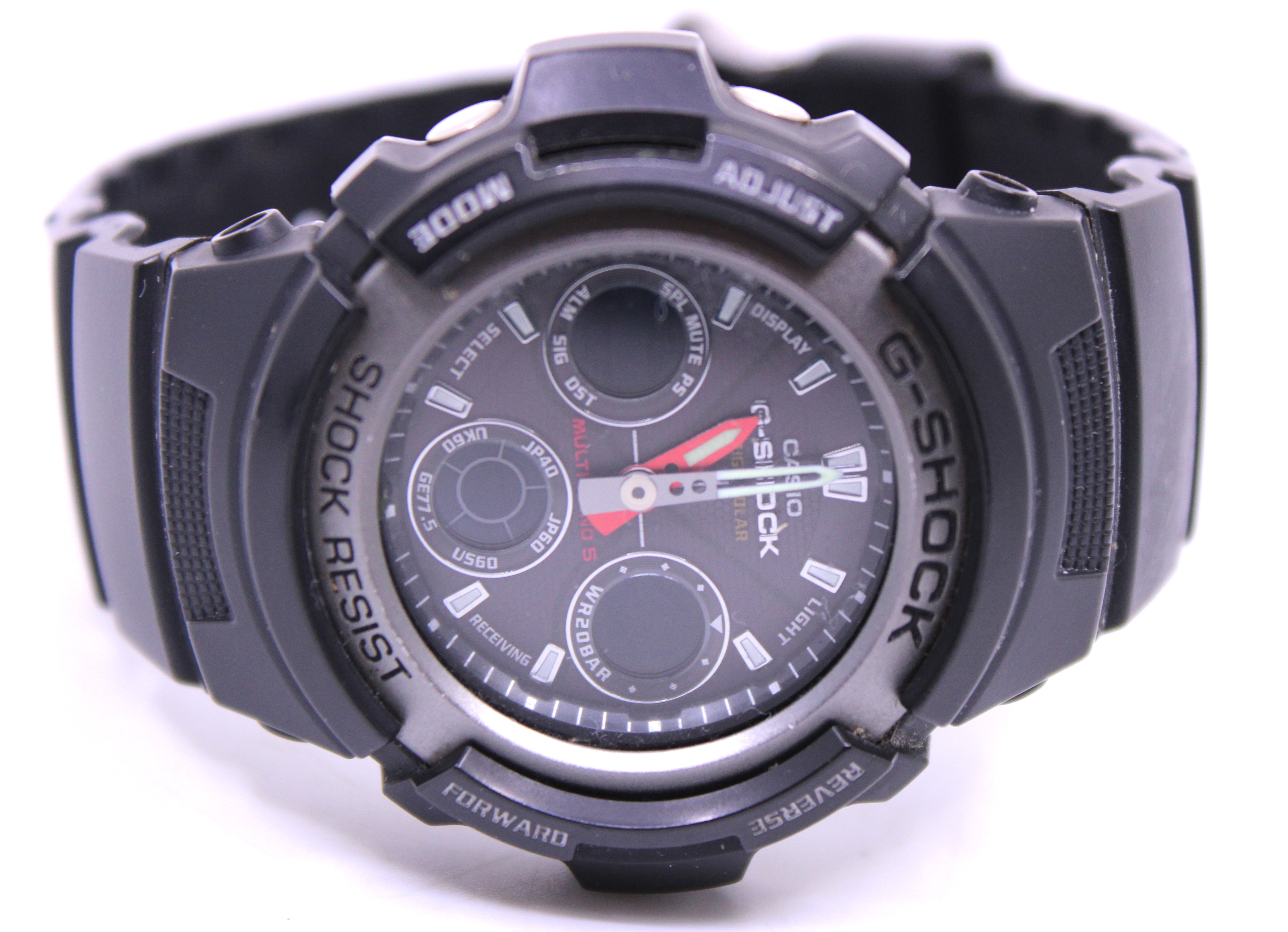 Two Casio Watches.  To include a Casio G-Shock Radio Solar (AWG-101) Watch and a Casio Quartz Watch. - Image 2 of 7