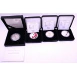 Collection of Silver Coins.  To include a Jubilee Mint HRH Prince Philip Solid Proof Silver Coin