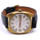 Men's Vintage 1970's? Hamilton Electronic Gold Plated Wristwatch.  This watch instead of being