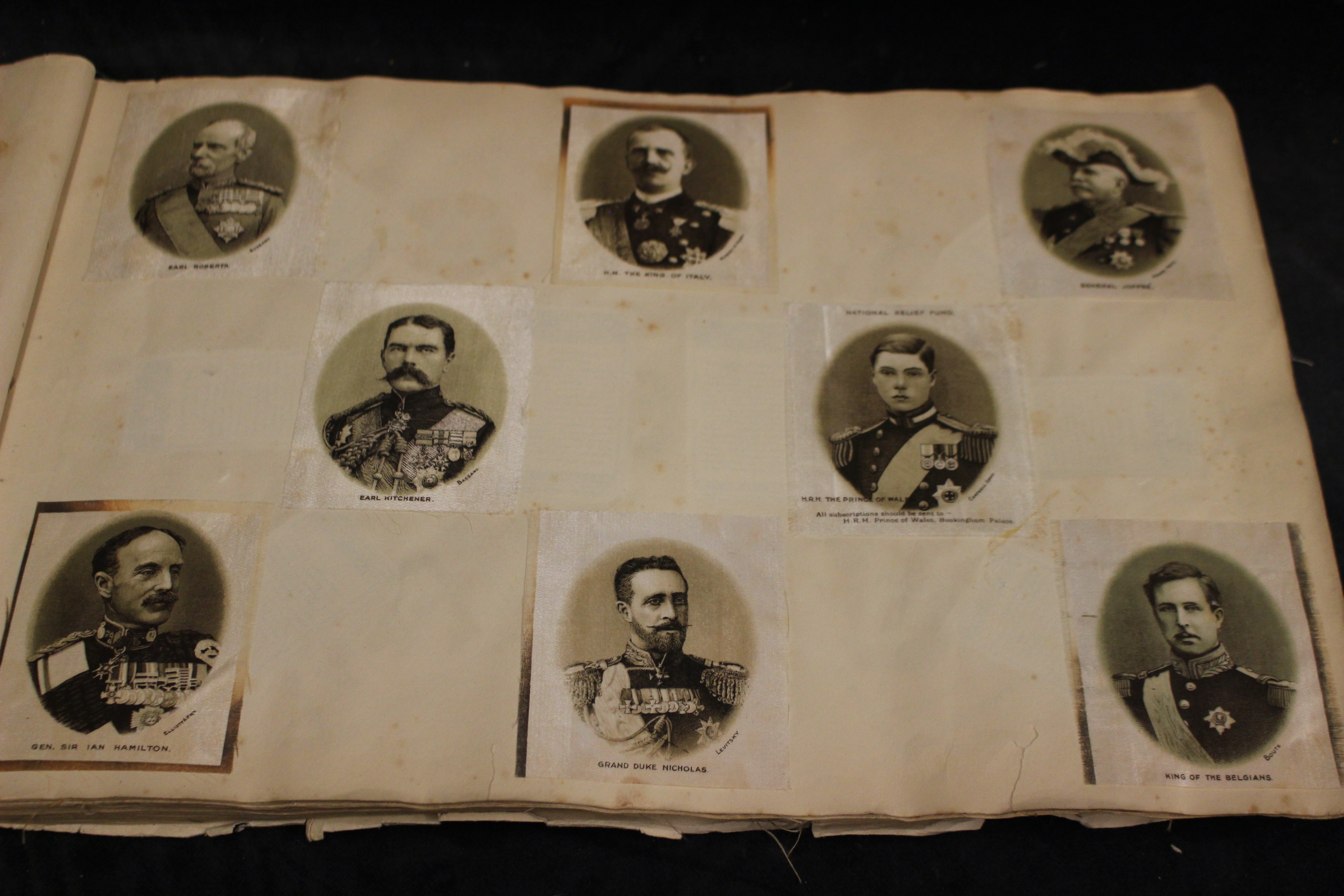 An album containing a number of silk cards for Regiments, Butterflies, Battleships, Countries etc - Image 2 of 6