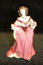 A Coalport ltd edition figure of Lady Castlemaine from the Femmes Fatales collection no 1787/12500,