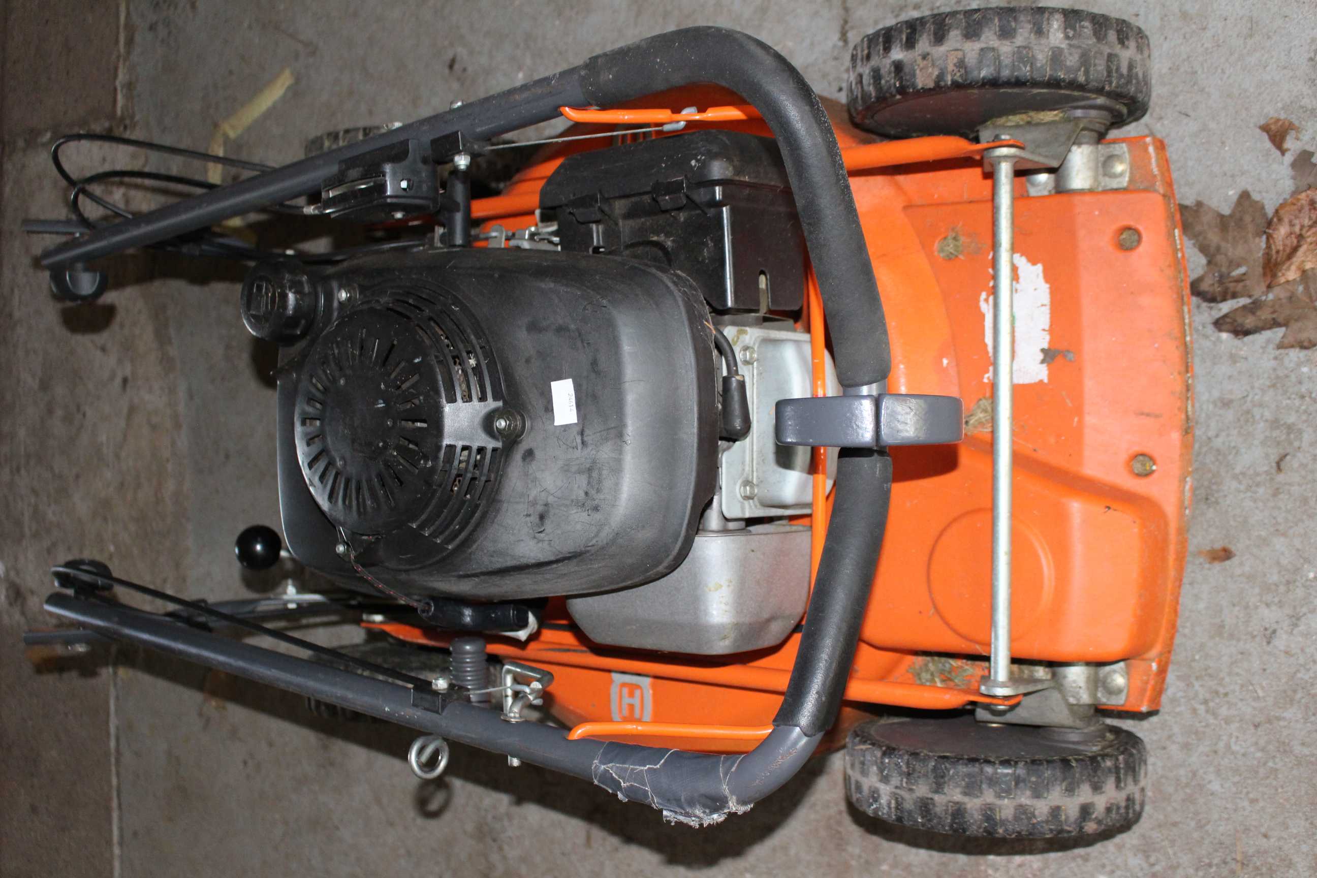 Husqvarna pull start petrol lawn mower with large cutting area. (selling as untested) - Image 2 of 4