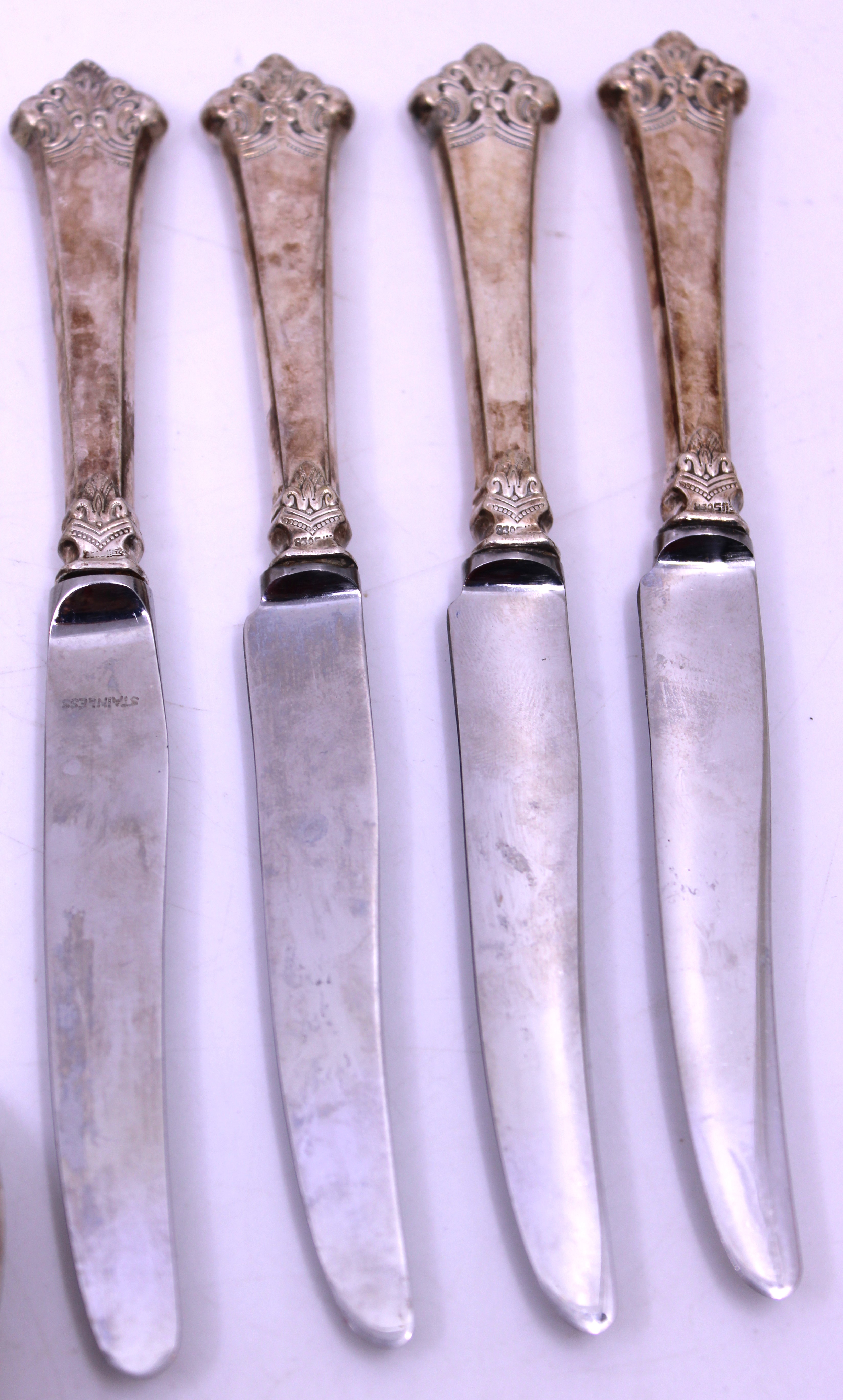 Selection of Norwegian Silver and Silver Plate Spoons and Teaspoons.  To include two O.C. - Image 2 of 4