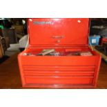 Snap on tool box to include Snap on sockets and large selection of other branded tools and