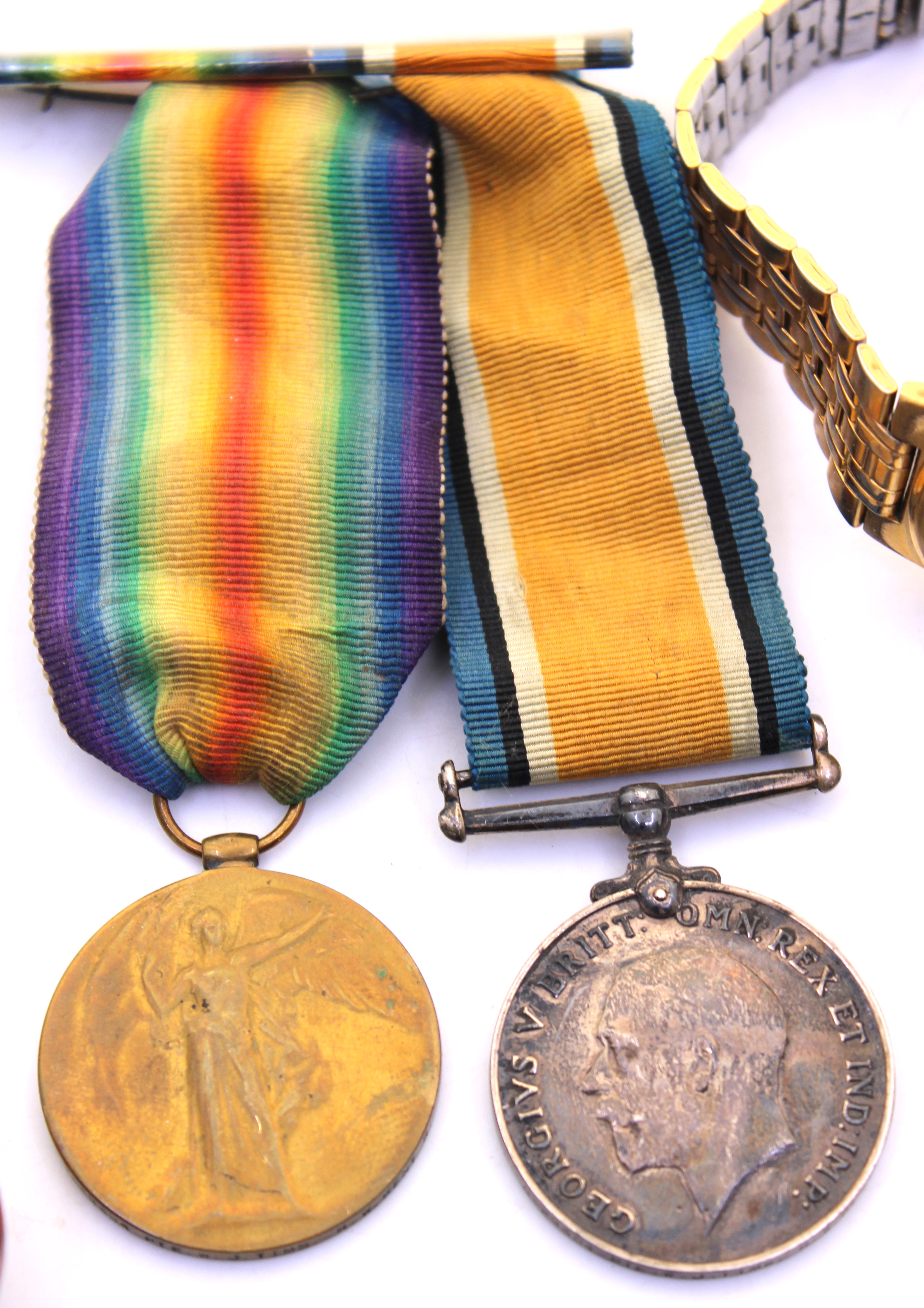 Selection of items. To include two WW1 medals awarded to PTE.W.J.TIMS. R. W. KENT R.  There is - Image 2 of 4