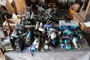 Selection of power tools and hand Tools all sold as untested.