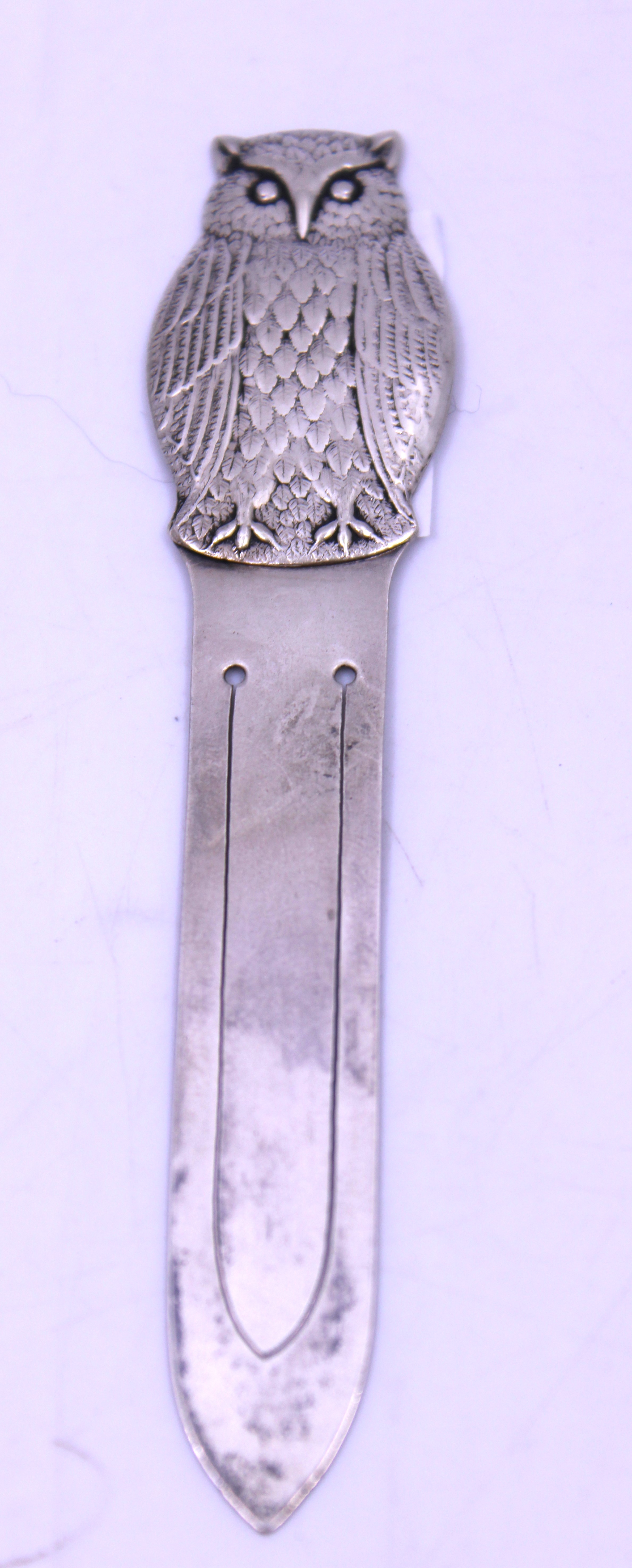 Selection of Norwegian 830 Grade Silver Items.  To include a "N.H 830" stamped Owl book marker. - Image 3 of 4