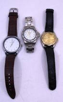 Selection of three Quartz Watches.  To include a Limited Edition Mercedes-Benz Quartz watch with