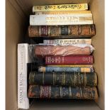 A mixed box of vintage and antique books of assorted interest to include titles: The Strand Magazine