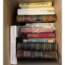 A mixed box of vintage and antique books of assorted interest to include titles: The Strand Magazine