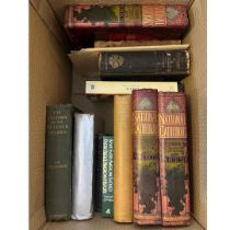 A mixed box of vintage and antique books of assorted interest including titles: Classic Myth &