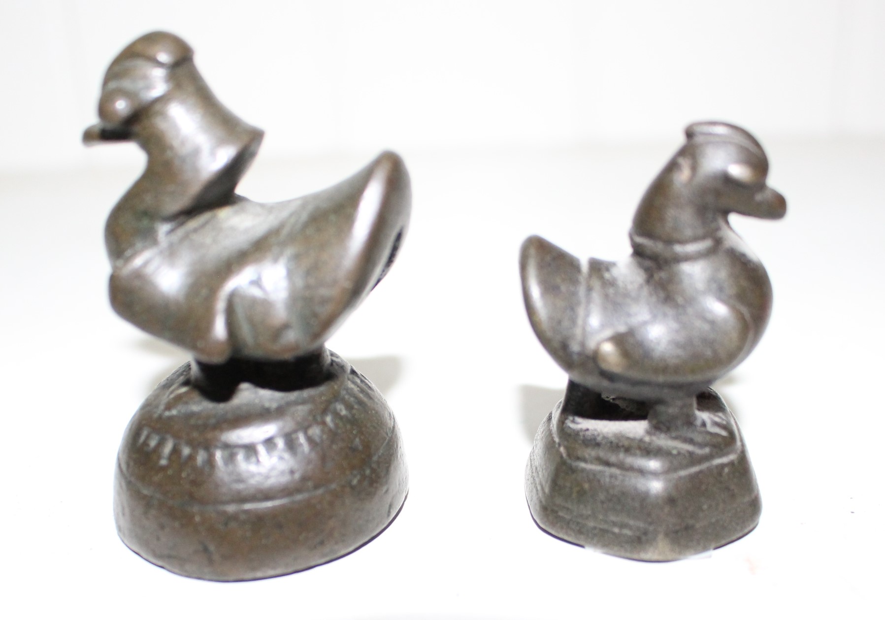 Two Burmese bronze opium weights in sizes, 6.5cm high - Image 2 of 2