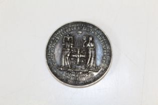 1883 Silver medal for United Patriots National Benefit Society of Great Britain presented to Charles