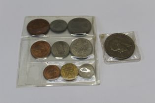1935 George V Crown, one set of nine coins 1953 Coronation Year