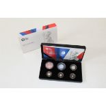 2014 Britannia six coin silver proof set Royal Mint boxed