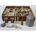 A Victorian children’s building blocks set, in the form of the Crystal Palace, in original box,