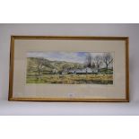 Alistair Butt (20th century), watercolour,  First Warm Day of Spring, Dockray, Cumbria, signed lower