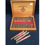 A boxed set of Tabacalera cigars, unwrapped, in original box, especially hand rolled for Andy Myatt,