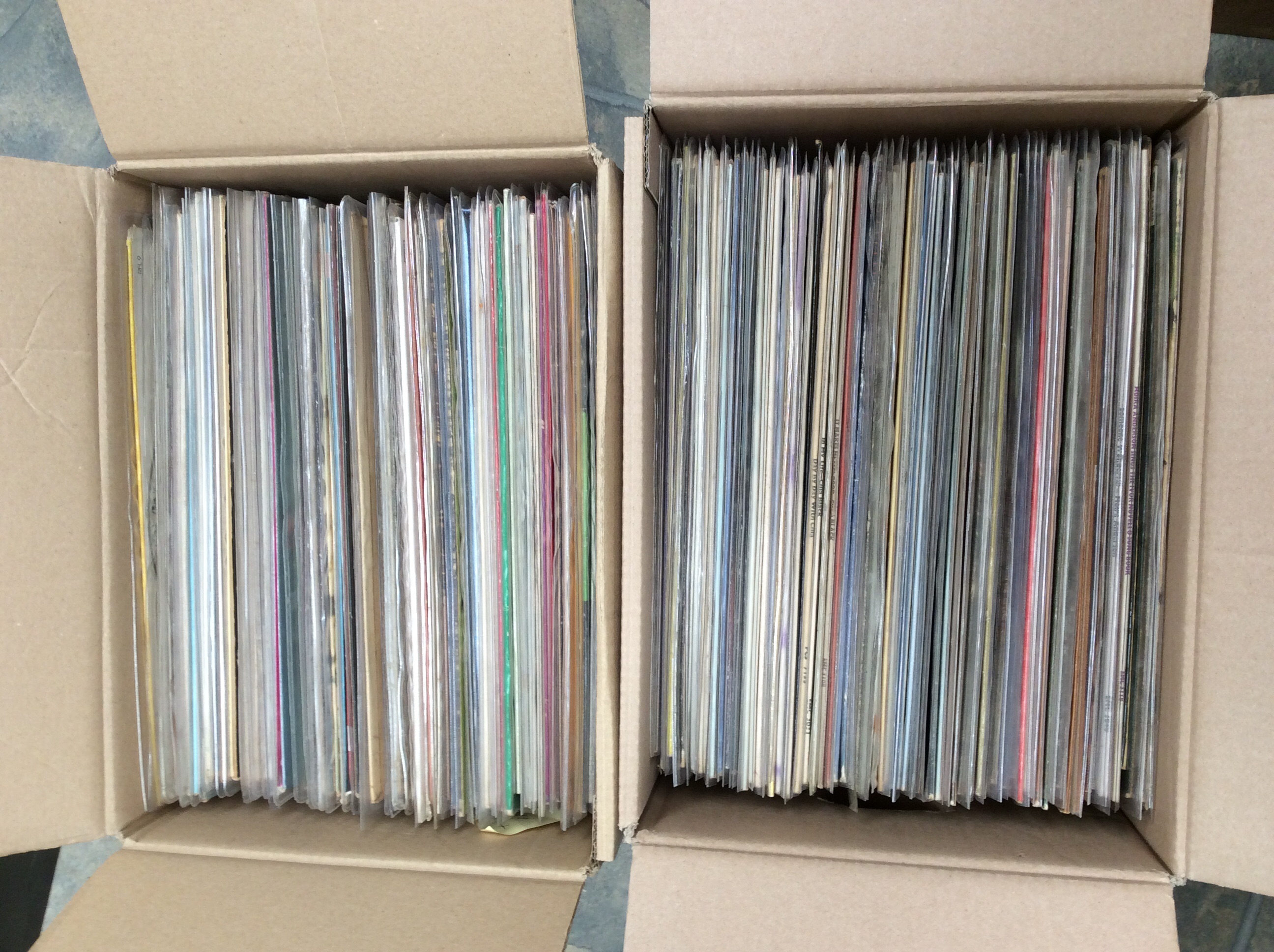 Two boxes of LPs to include Moira Anderson, Elkie Brookes and Cilla Black.