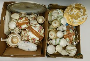 A collection of mid to late 20th Century china and dinner wares to include Royal Albert old