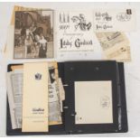 Collection of Covers and associated ephemeral items all with the Lady Godiva design , and