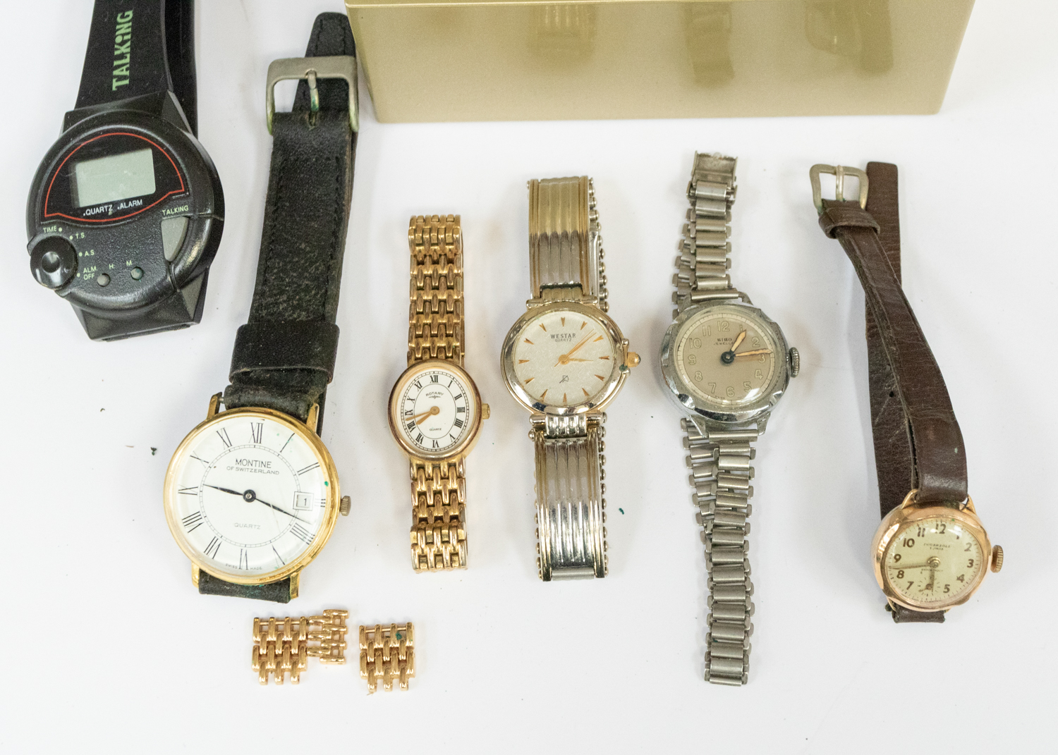 Various fashion watches, including a ladies interchangeable gold plated bangle wristwatch, with - Image 2 of 2