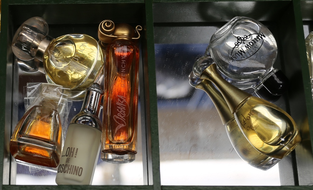 A collection of forty-three miniature and sample perfume bottles, comprising vintage and later - Image 3 of 8