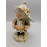 Royal Crown Derby porcelain dwarf "The Old Original Bakewell Pudding Shop" with box