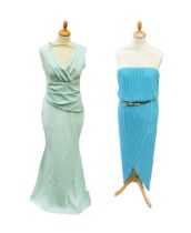 6 Goddiva mint green dresses, brand new with tags, 1 x size 8, 2 x size 10, 2 x size 12 and 1 x size