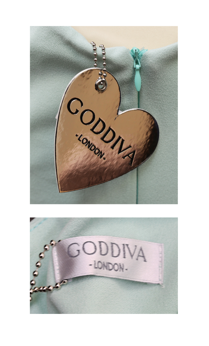 6 Goddiva mint green dresses, brand new with tags, 1 x size 8, 2 x size 10, 2 x size 12 and 1 x size - Image 3 of 6