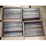 Four boxes of LPs to include Chris Rea, The Shaddows, Marty Robins etc. Approx 200 records.