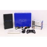 Playstation: A boxed Sony Playstation 2 console; together with a collection of games, including: