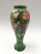 A Moorcroft ,Sweet Pea vase designed by Sally Tuffin for the Moorcroft Collectors Club in 1992 ,