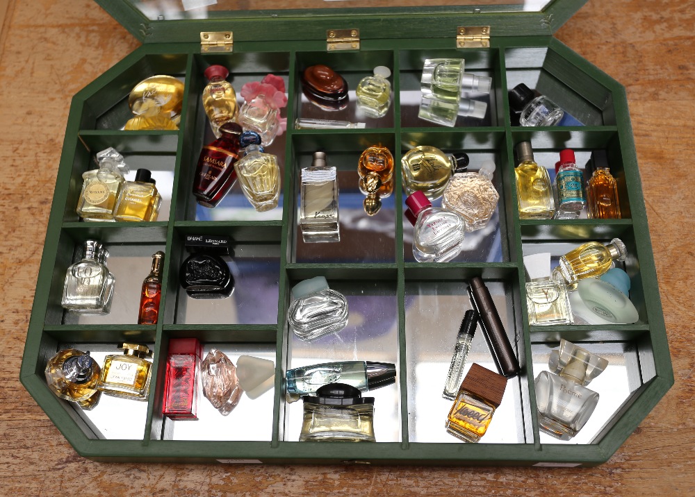 A collection of thirty-four miniature and sample perfume bottles, comprising vintage and later - Image 2 of 7