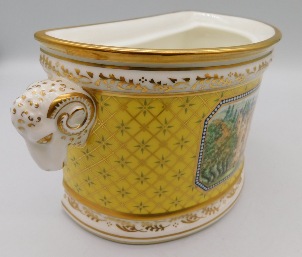 A boxed limited edition Royal Crown Derby 'bough pot', No. 100 of 100, celebrating the 100th year of - Image 6 of 9