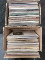 Two boxes of LPs to include Neil Diamond, The Drifters, ABBA, The Animals etc.