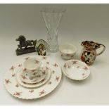 Richmond pink rose dinner and tea service collection of porcelain 20th Century items along with a