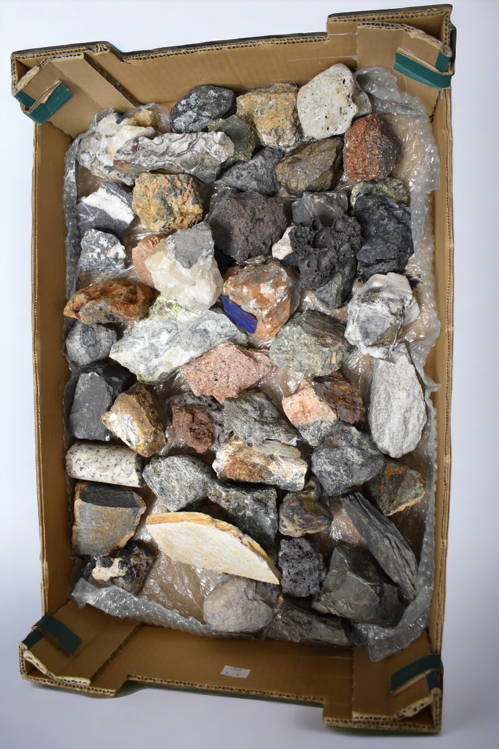 A collection of various rocks and minerals including opal, desert rose, slate, lava stone, iron - Image 3 of 3