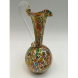 A mid 20th century Murano glass baluster water jug.