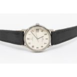 Omega- a gentleman's vintage steel cased Seamaster 600 wristwatch, comprising a round silvered