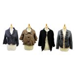 A collection of jackets to include: an Annette Gortz ribbed jersey three-quarter length jacket with