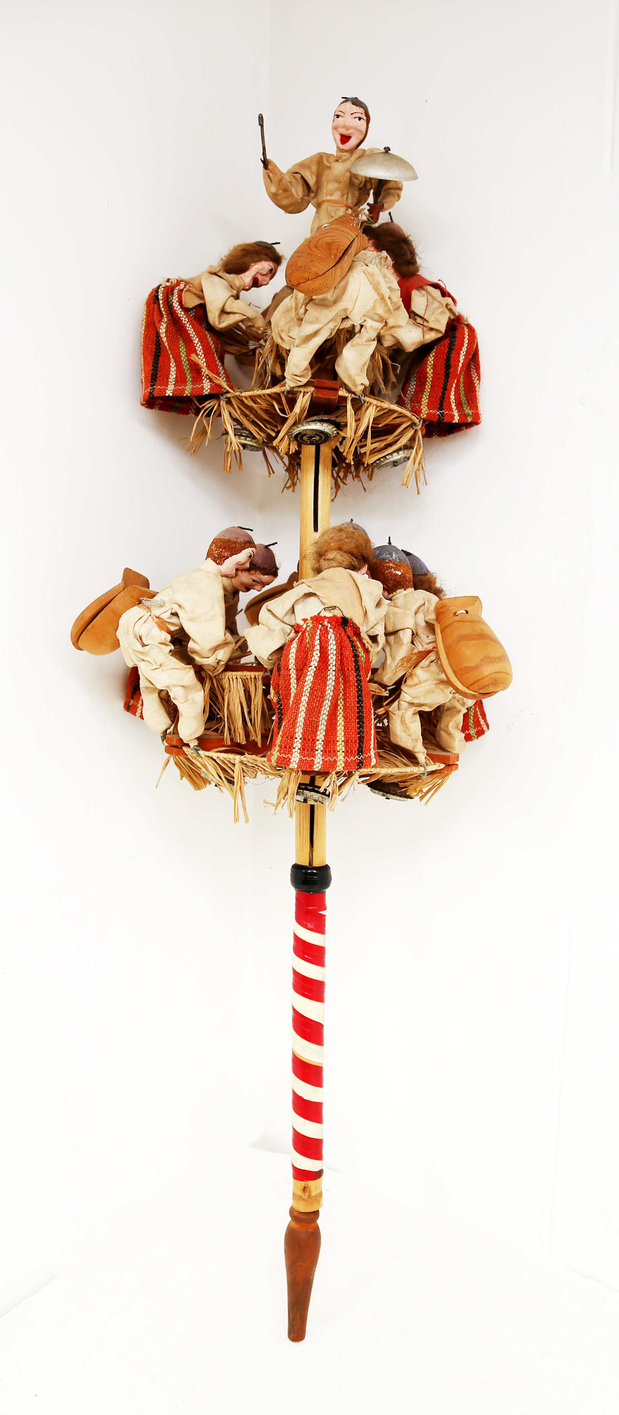 A 20th century Portugese folk art, brinquinho musical instrument, from Madeira, Portugal, with