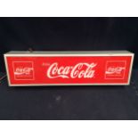 A Light up coca-cola advertising sign (untested)