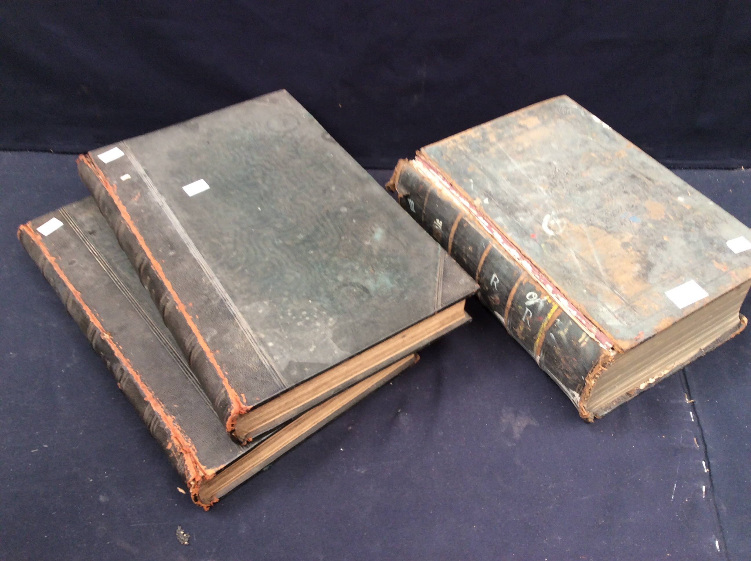 Three early to mid 19th Century bibles, AF.