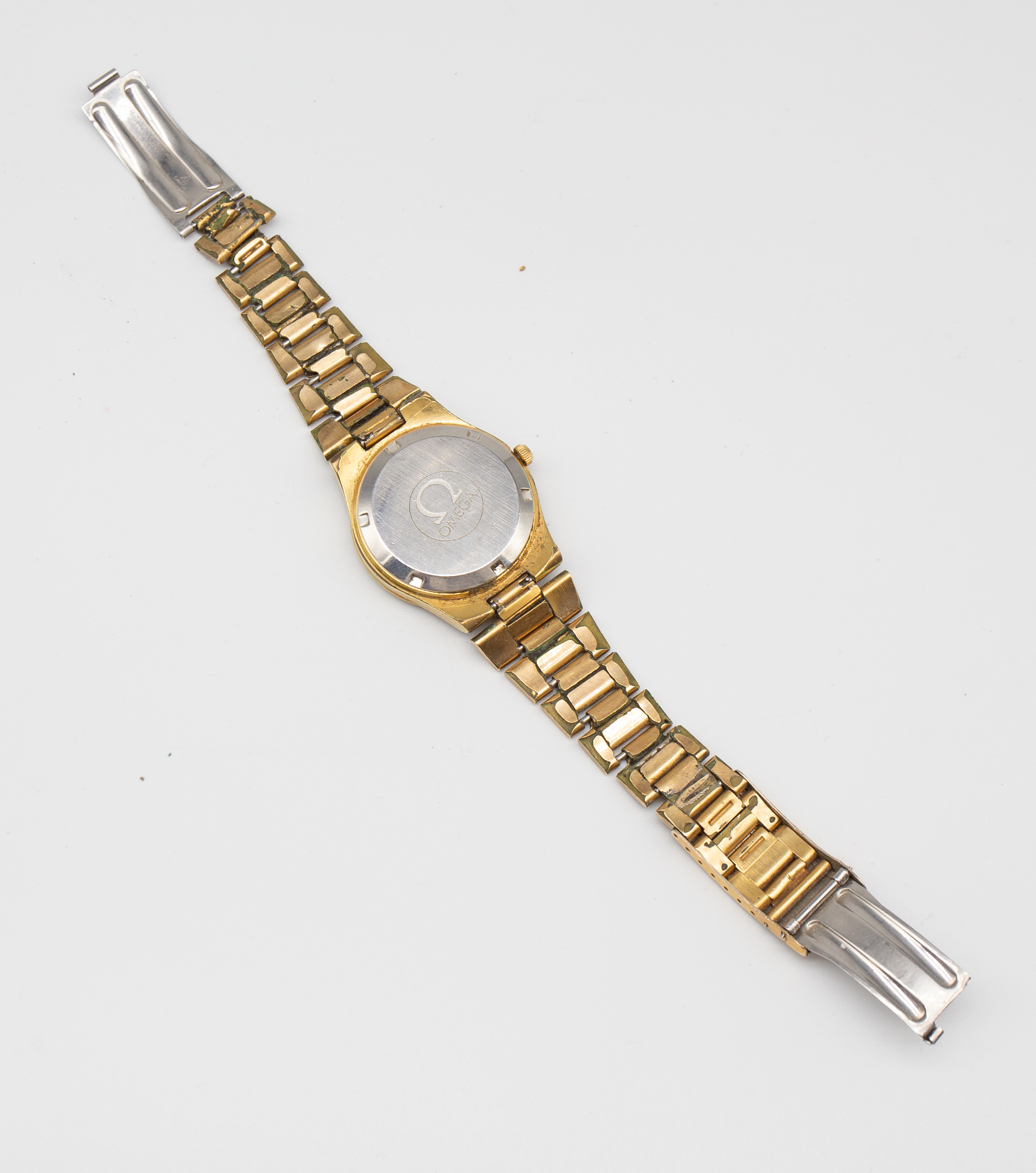 Omega- a gentleman's vintage gold plated Omega  ‘Genève’  automatic wristwatch, comprising a - Image 2 of 2