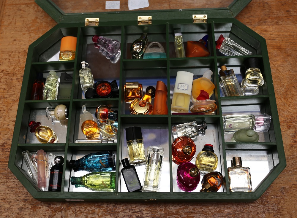 A collection of thirty-eight miniature perfume bottles and samples, comprising vintage and later - Image 2 of 6