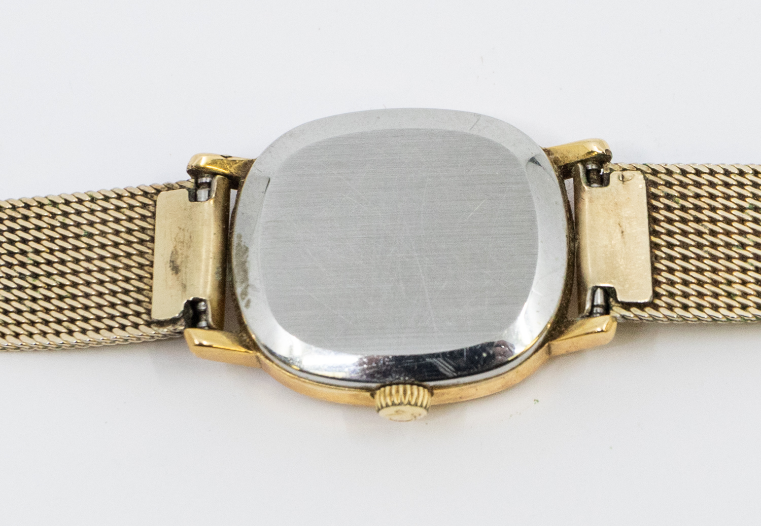 Omega - a ladies vintage Omega de Ville gold-plated wristwatch, comprising a rectangular cushion - Image 3 of 4