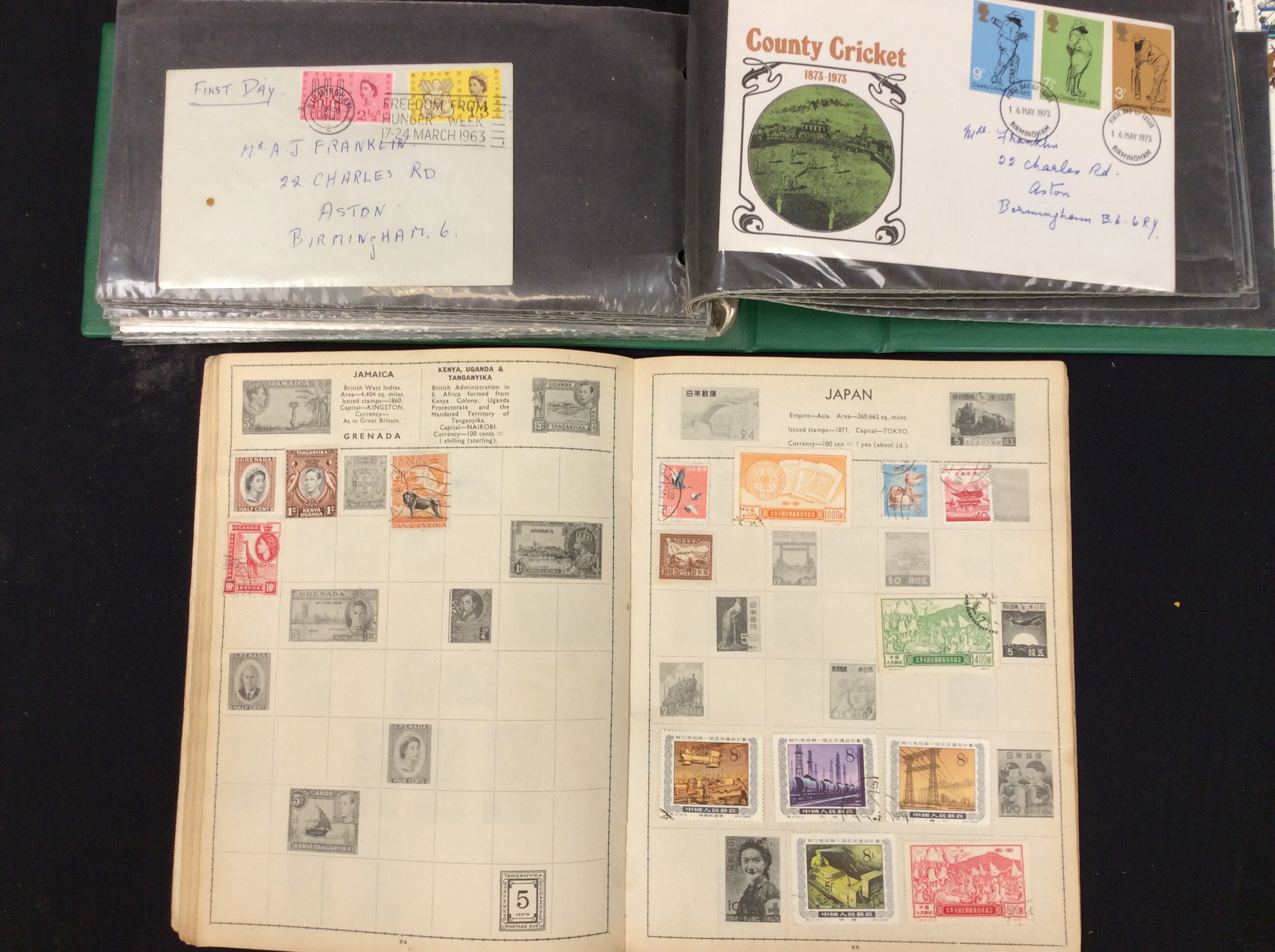 A mixed lot of stamps to include; GB mint & used including some higher values, mixed or World - Bild 5 aus 6