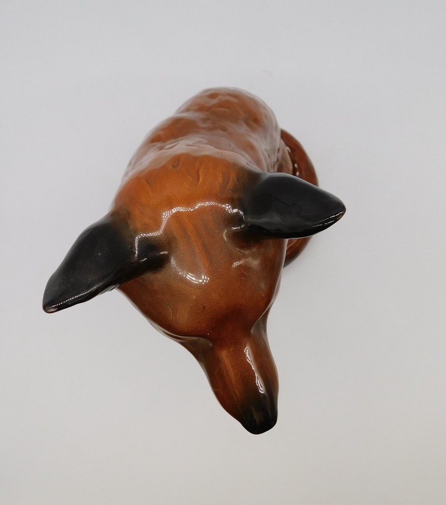 Beswick - A fireside Fox, circular factory mark to the base. - Image 2 of 3