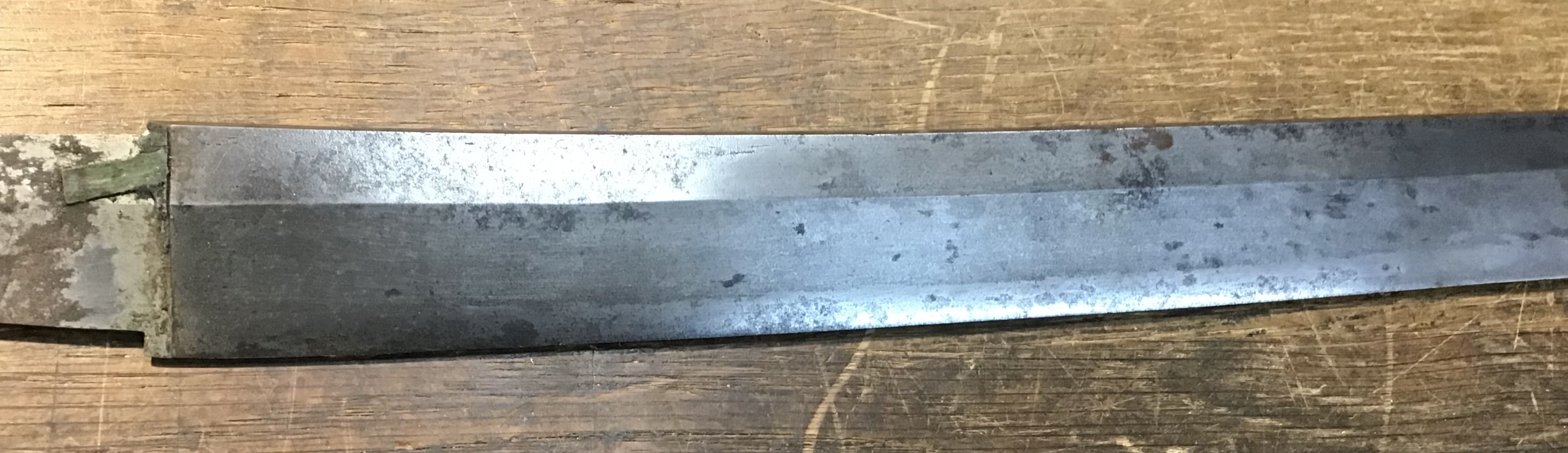 19th Century Japanese Katana Sword (blade could be older), Signature to tang, black lacquered - Image 6 of 21
